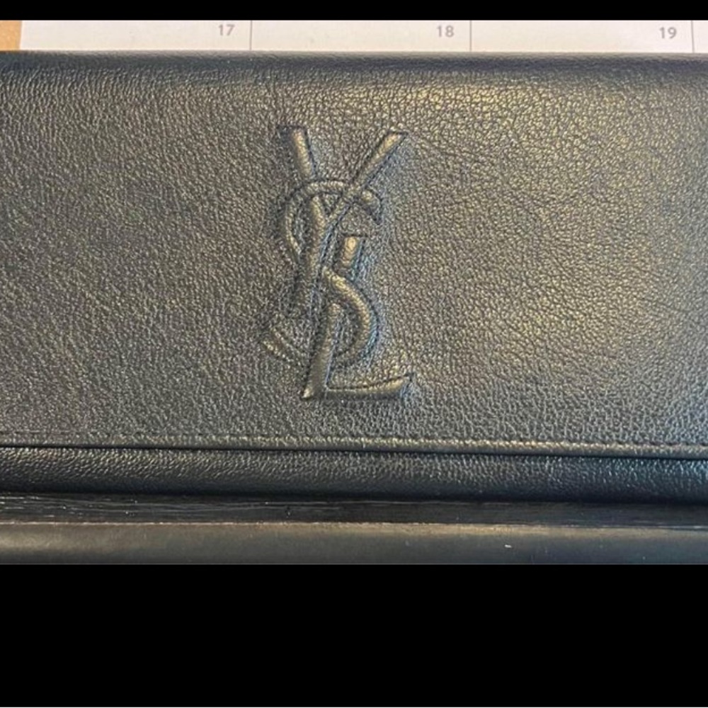 YSL wallet with box